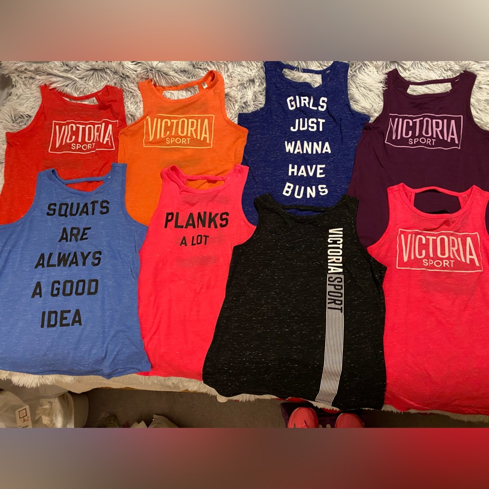 Victoria Sport Athletic Tanks - Lot of 8